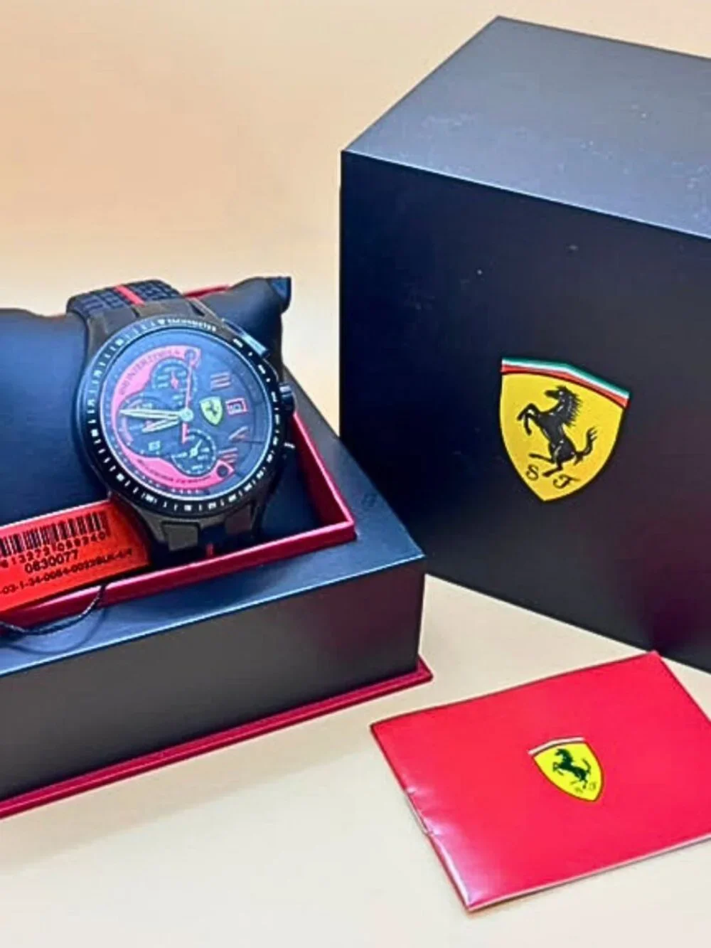 Scuderia Ferari Premium Model Men Watch Black Dial 44mm